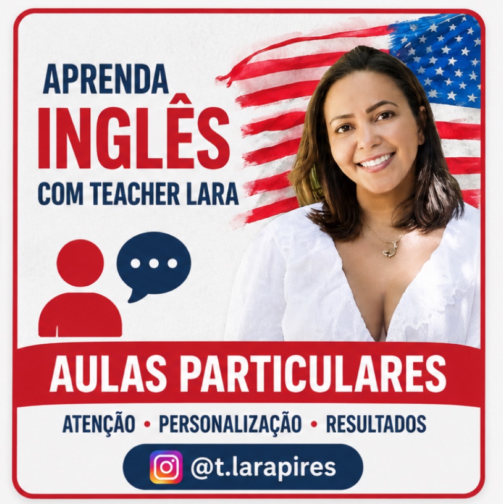Aulas particulares com Teacher Lara